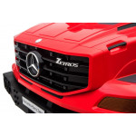 Elektrické autíčko Mercedes Benz Zetros - červené